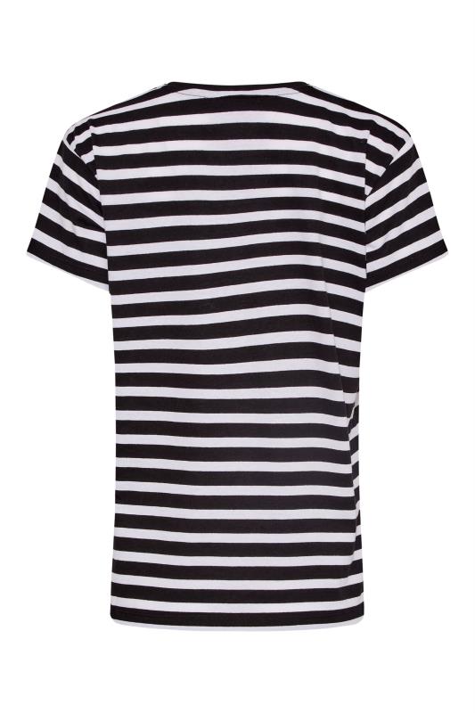 2 PACK Petite Black Stripe Basic T-Shirts | PixieGirl 10