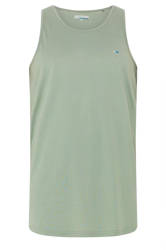 BadRhino Big & Tall White/Yellow/Blue/Red/Green 5 Pack Vest Tops | BadRhino 13