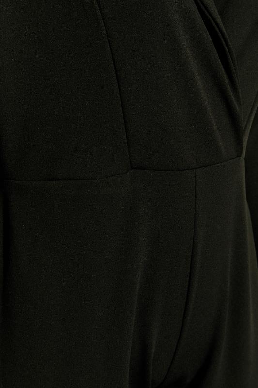 Curve Black Blazer Style Jumpsuit | Yours Clothing 5