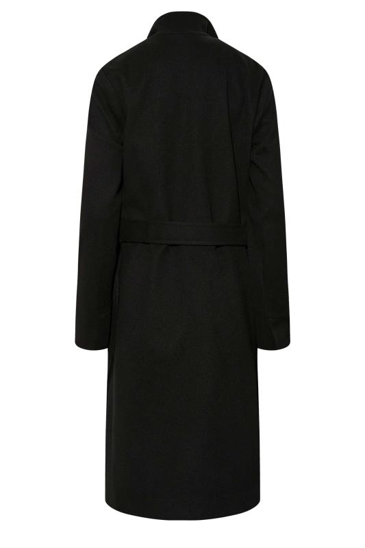 LTS Tall Women's Black Belted Coat | Long Tall Sally