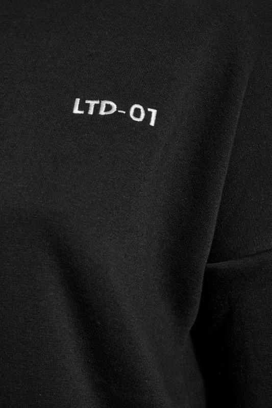 LIMITED COLLECTION Curve Black Soft Touch Logo Sweatshirt 5