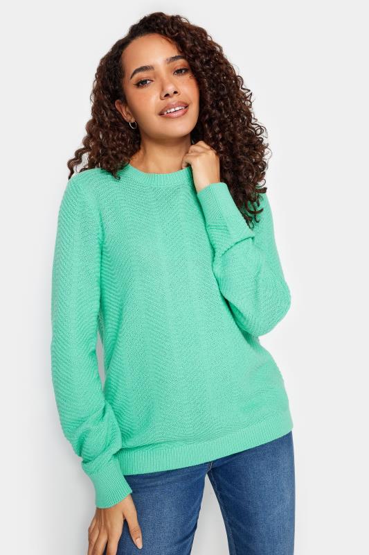 M&Co Light Green Ribbed Knit Jumper | M&Co 2