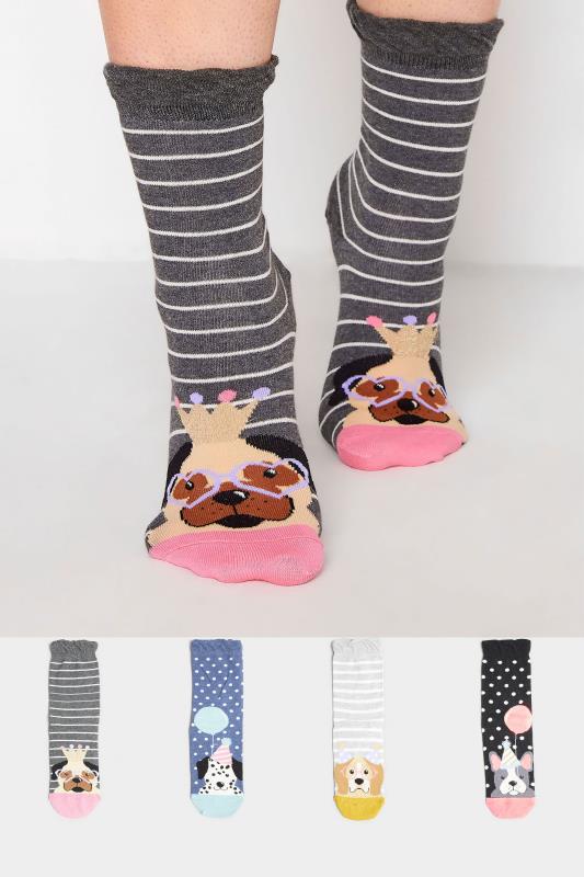 4 PACK Multi Animal Footbed Ankle Socks_A.jpg