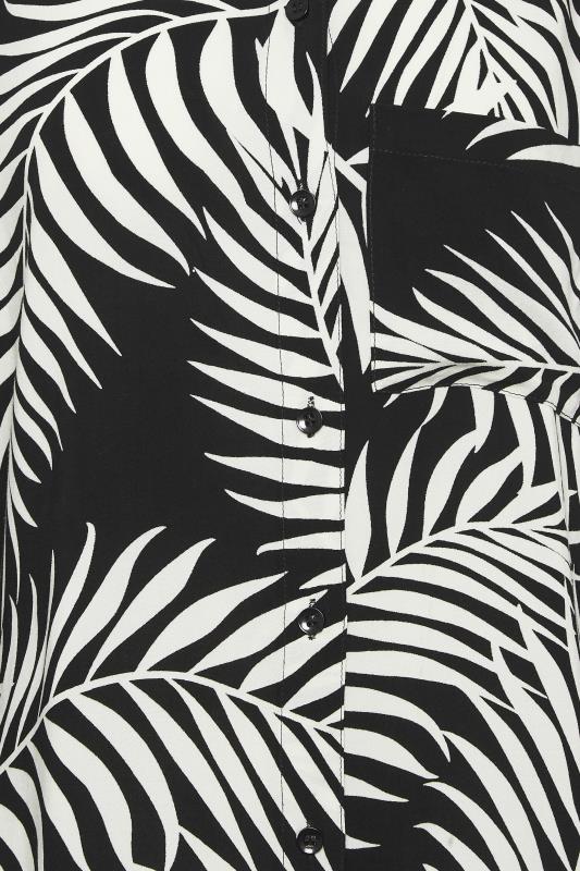 PixieGirl Black Palm Print Shirt  | PixieGirl 6