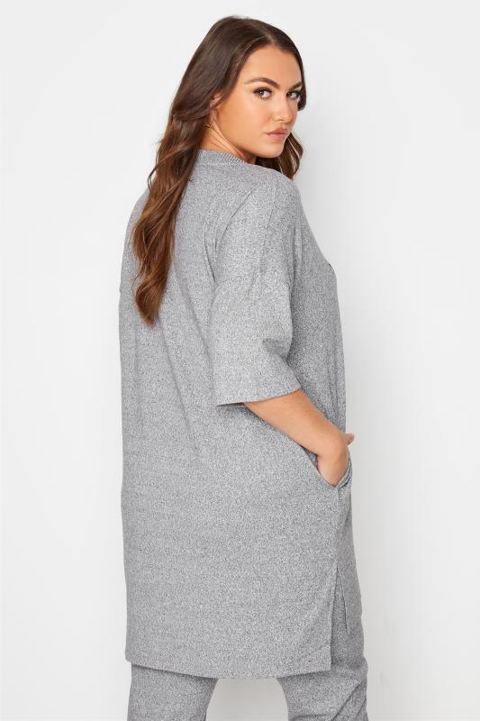 Grey 'To Do List: Nothing' Longline Lounge Top_C.jpg
