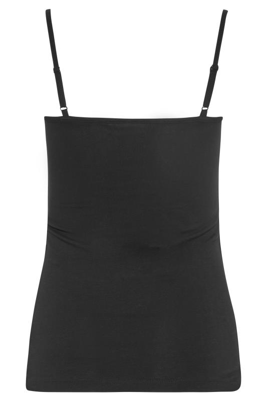 Petite Black Cami Vest Top | PixieGirl 5