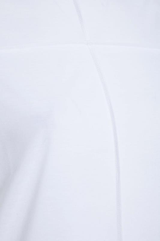 LIMITED COLLECTION Curve White Exposed Seam T-Shirt_Z.jpg