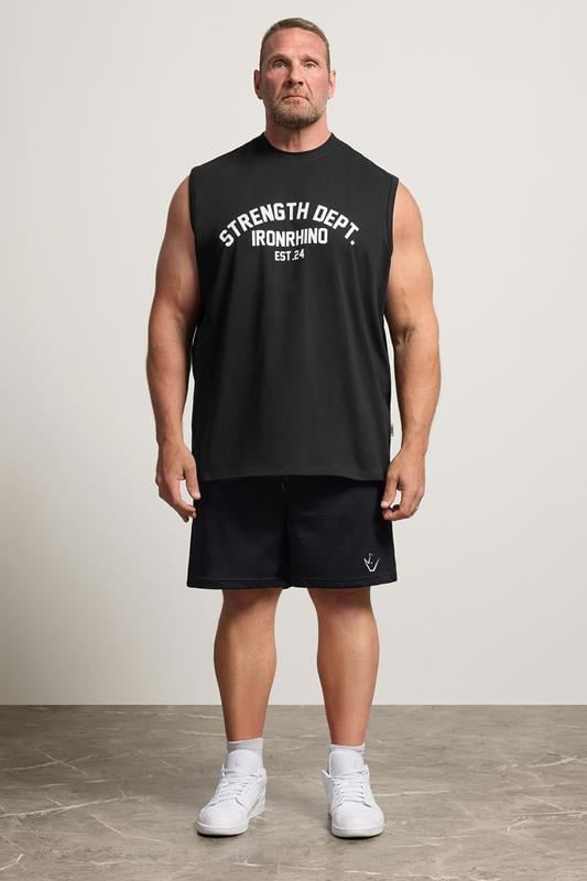 IronRhino Big & Tall Black Strength Dept Vest | BadRhino 2