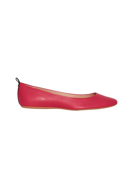 KARL LAGERFELD PARIS Pink Vada Ballerina Flat Shoes 2