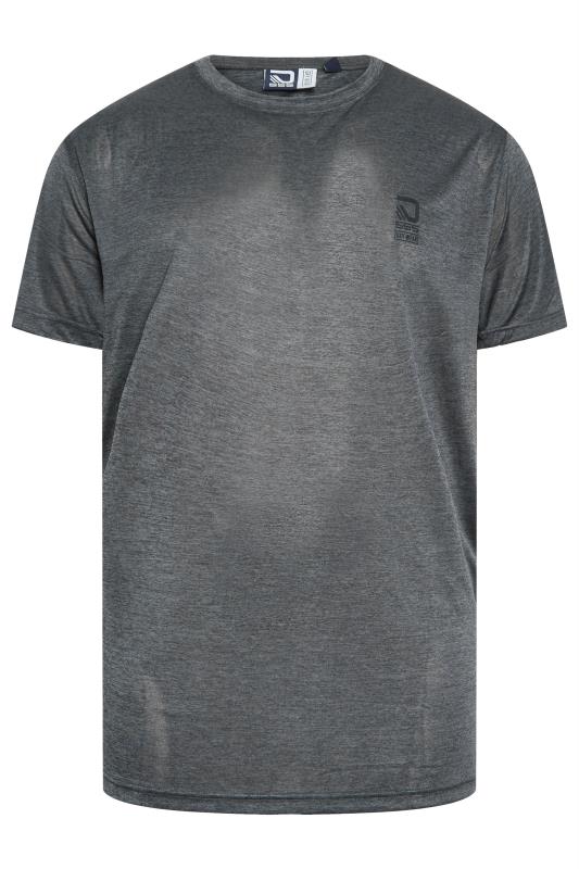 D555 Big & Tall Dark Grey Dry Wear T-Shirt | Bad Rhino 1