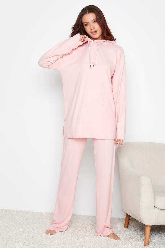 Tall Women's LTS Pink Soft Touch Longline Hoodie | Long Tall Sally 2