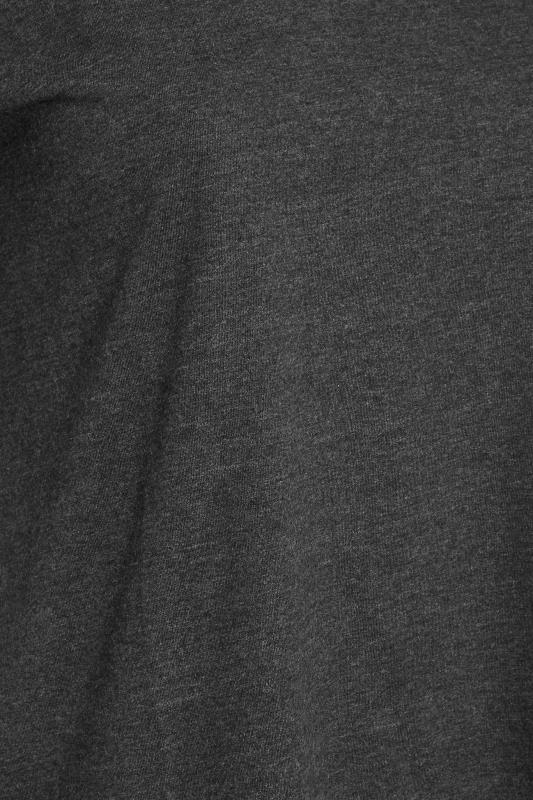 Plus Size Grey V-Neck T-Shirt | Yours Clothing 4
