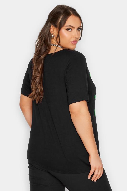 LIMITED COLLECTION Plus Size Black 'This Girl Can' Slogan T-Shirt | Yours Clothing 3