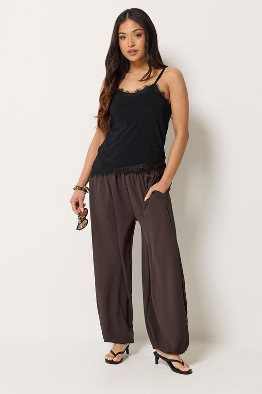  PixieGirl Petite – Schokobraune Ballonhosen