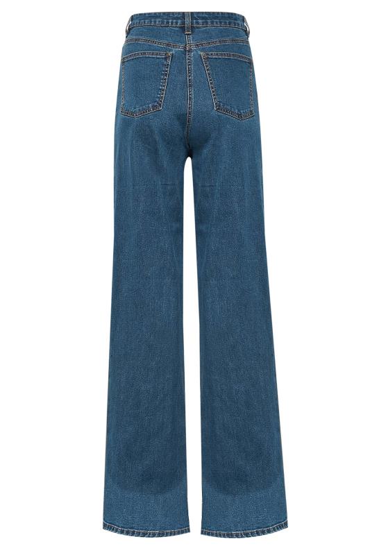 LTS Tall Indigo Blue BEA Wide Leg Jeans | Long Tall Sally 6