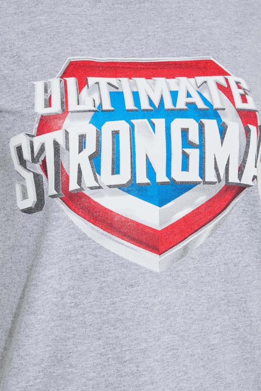 BadRhino Girls Grey Ultimate Strongman T-Shirt | BadRhino 3