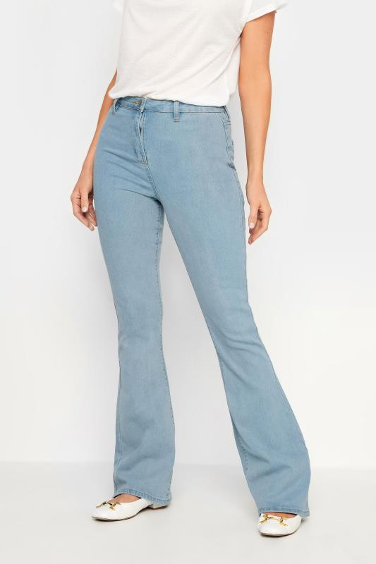 LTS Tall Women's Light Blue Denim Flared Jeans | Long Tall Sally 2