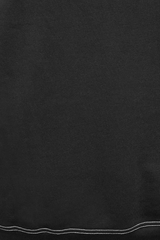 BadRhino Black Contrast Stitch Sweatshirt | BadRhino 6
