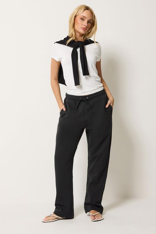 M&Co Black Straight Leg Joggers | M&Co 2