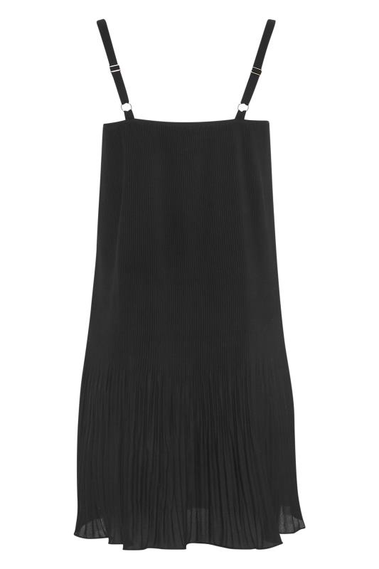 LTS Tall Women's Black Pleat Lace Cami Top | Long Tall Sally 6