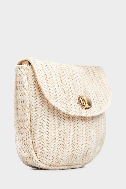 Natural Straw Cross Body Day Bag | Yours Clothing 4