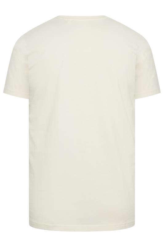 BadRhino Big & Tall White Surfers Paradise Print T-Shirt | BadRhino 4