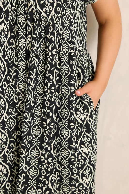 EVANS Curve Black Ikat Mini Dress 4