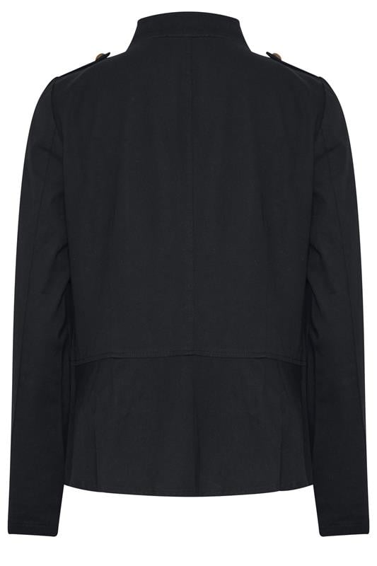 LTS Tall Women's Black Military Jacket | Long Tall Sally 6