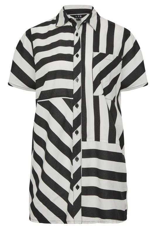 LTS Tall Women's Black & White Stripe Shirt | Long Tall Sally 6