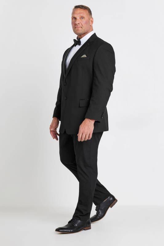 BadRhino Tailoring Big & Tall Black Dinner Jacket | BadRhino 2