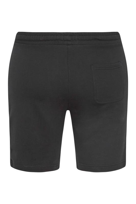 LYLE & SCOTT Big & Tall Black Sweat Shorts 5
