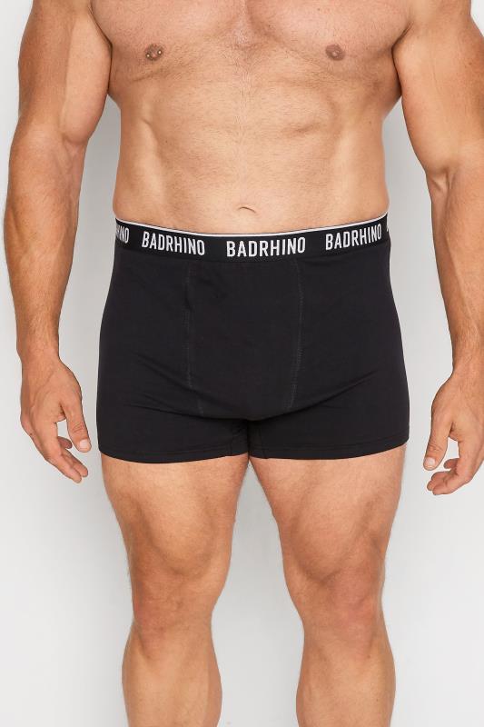 BadRhino Big & Tall 5 PACK Black Boxers | BadRhino 3