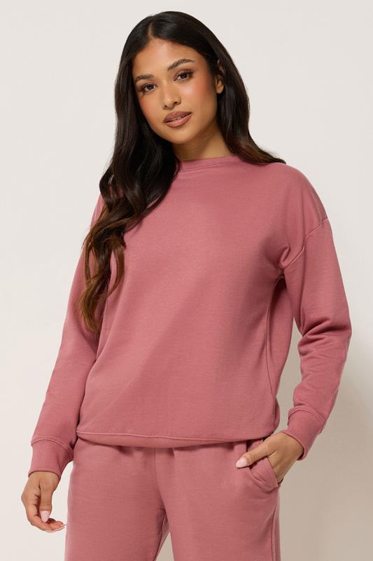 PixieGirl Petite Women's Dark Pink Sweatshirt | PixieGirl  1