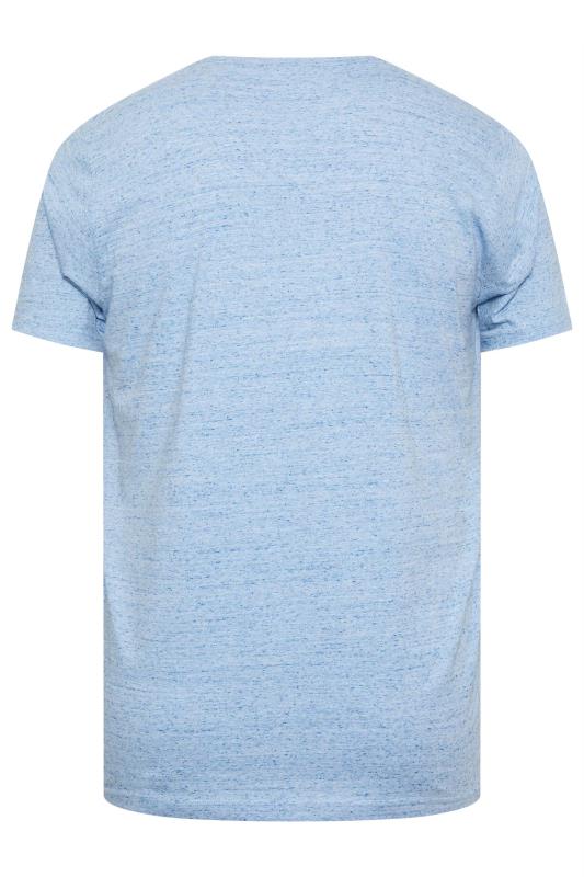 BadRhino Big & Tall Blue Marl T-Shirt | BadRhino 5
