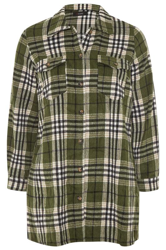 LIMITED COLLECTION Khaki Check Shacket 