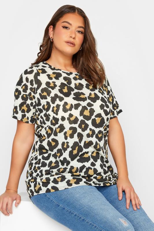 Leopard Print Tops for Women - Up to 85% off
