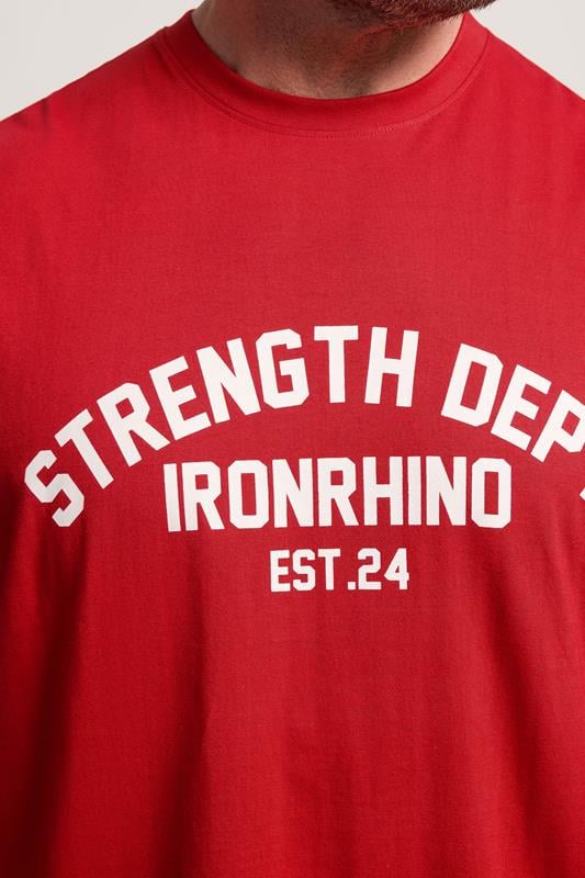 IronRhino Big & Tall Samba Red Strength Dept Vest | BadRhino 5