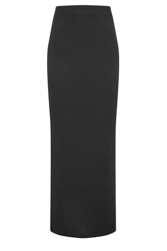 LTS Tall Black Maxi Scuba Tube Skirt | Long Tall Sally 4