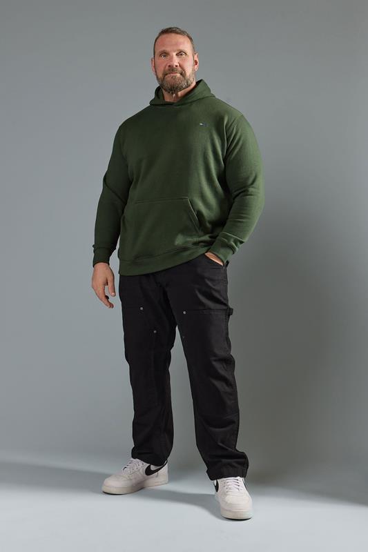  BadRhino Big & Tall Dark Green Hoodie