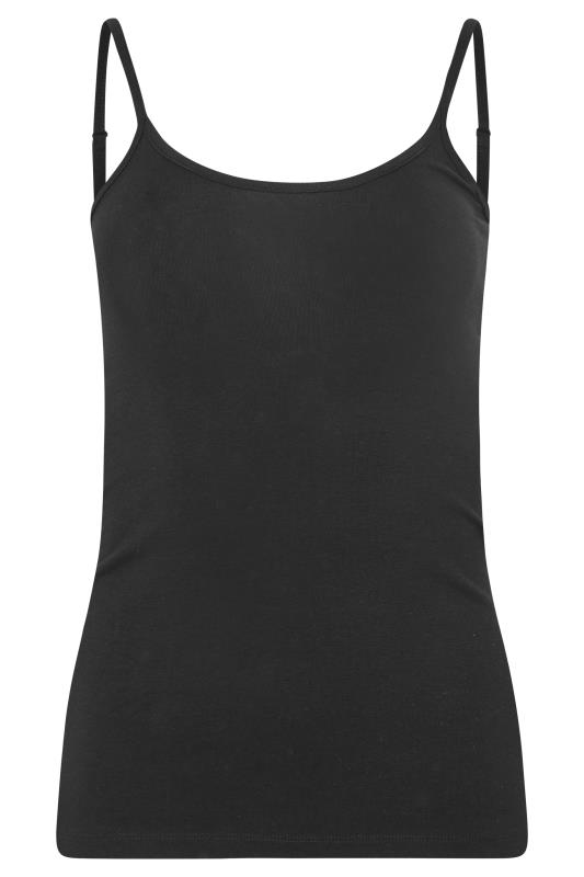 Petite Black Cami Vest Top | PixieGirl 4
