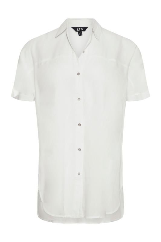 LTS Tall White Short Sleeve Shirt 5