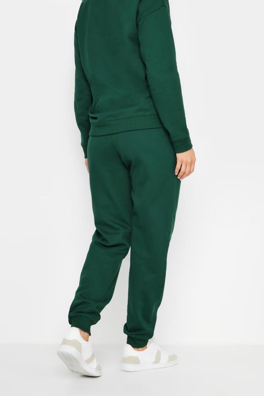 LTS Tall Women's Dark Green Cuffed Drawstring Joggers | Long Tall Sally 3