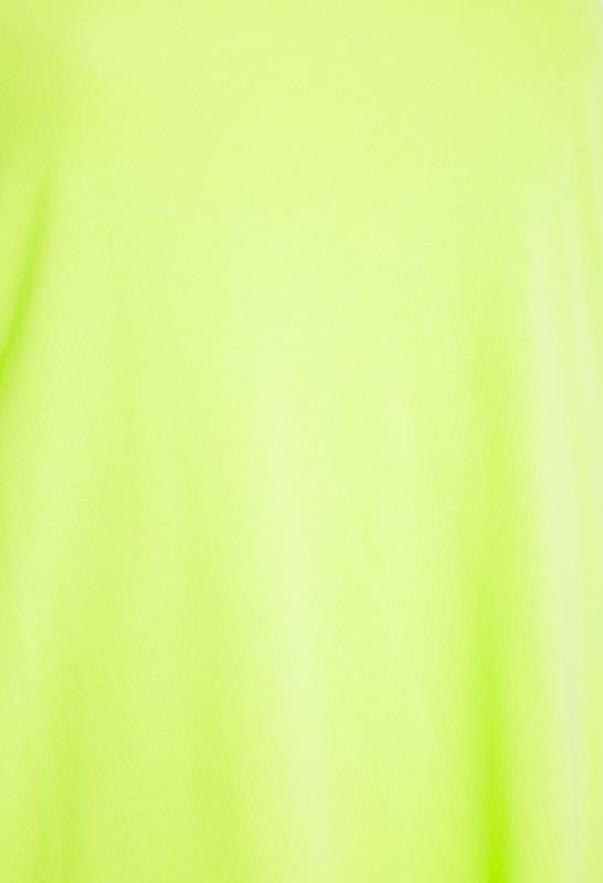 Curve Bright Lime Green Basic Vest Top 4