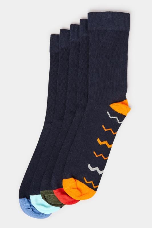 BadRhino Black 5 Pack Zig Zag Socks | BadRhino 3