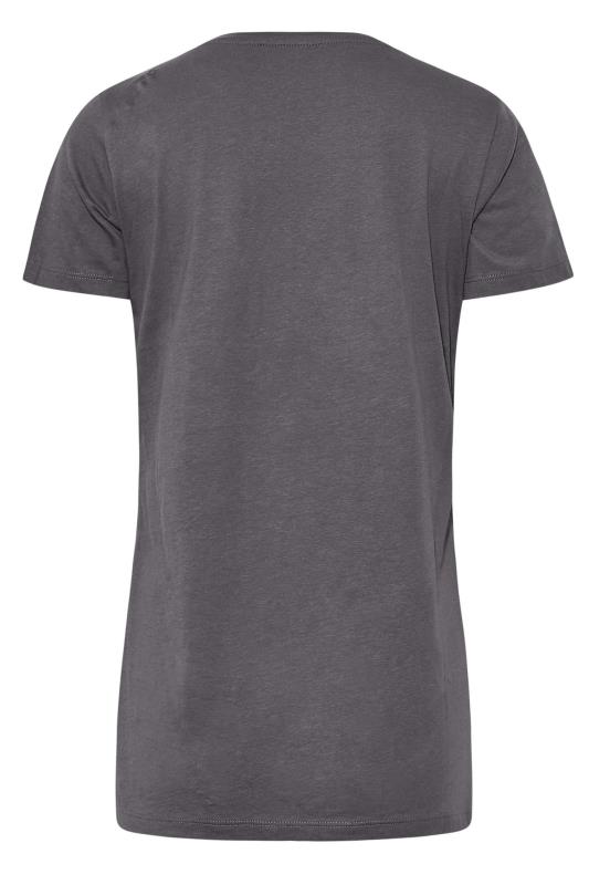 LTS Tall Grey 'Own Your Destiny' Slogan T-Shirt 6