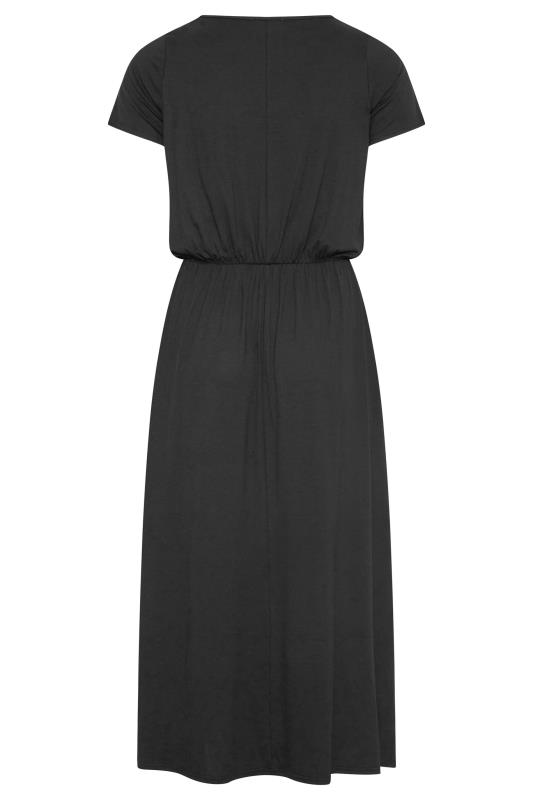 YOURS LONDON Plus Size Black Pocket Dress | Yours Clothing 8