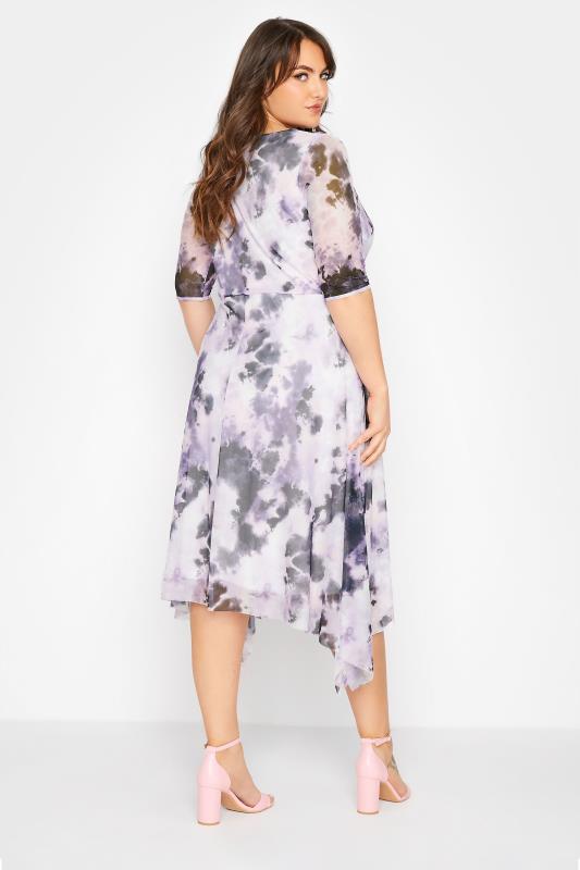 YOURS LONDON Curve Pink Marble Print Wrap Dress_C.jpg