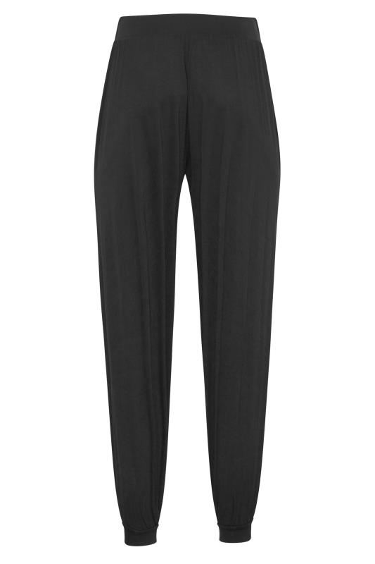 LTS Tall Black Cropped Harem Trousers | Long Tall Sally 5