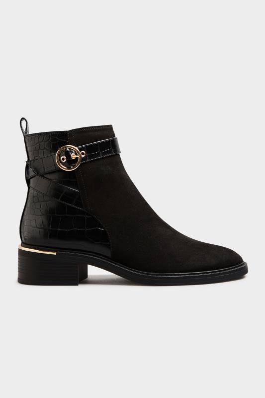 LTS Black Buckle Strap Ankle Boots_B.jpg