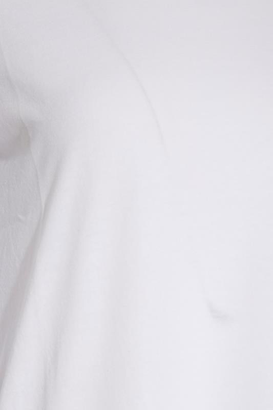 LTS Tall Women's White Dipped Hem T-Shirt | Long Tall Sally 4